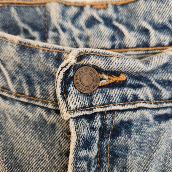 Vtg Levis 921 Orange Tab Mom Jeans  Slim Fit Tapered Leg 15921 Womens 10 Reg - Picture 5 of 13